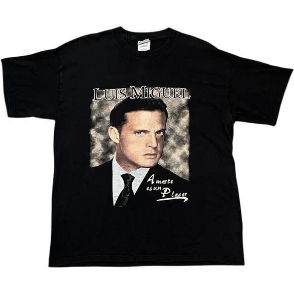 Luis Miguel Amarte Es Un Placer 90’s Tour Tee - Picture 1 of 4